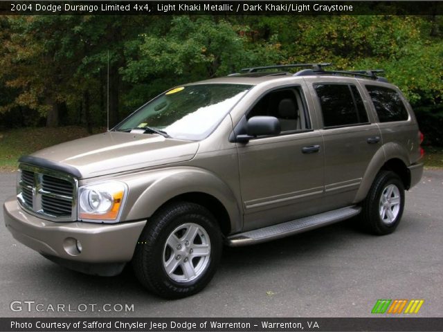 2004 Dodge Durango Limited 4x4 in Light Khaki Metallic