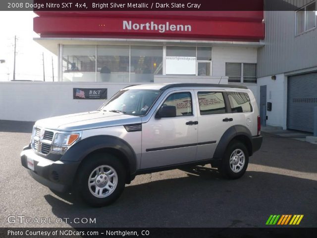 2008 Dodge Nitro SXT 4x4 in Bright Silver Metallic