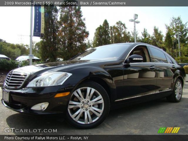 2009 Mercedes-Benz S 550 4Matic Sedan in Black