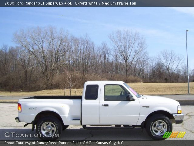 2000 Ford Ranger XLT SuperCab 4x4 in Oxford White