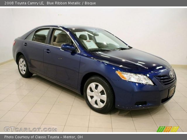 2008 Toyota Camry LE in Blue Ribbon Metallic