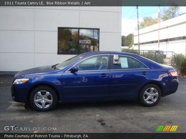 2011 Toyota Camry LE in Blue Ribbon Metallic