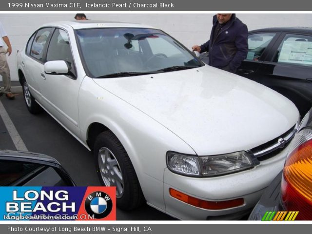 1999 Nissan Maxima GLE in Icelandic Pearl
