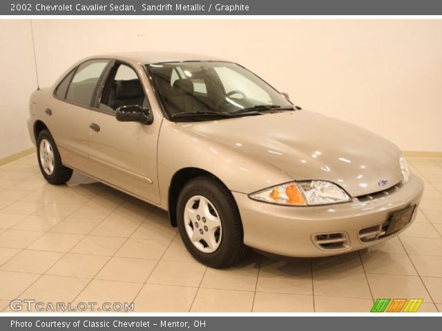 2002 Chevrolet Cavalier Sedan in Sandrift Metallic