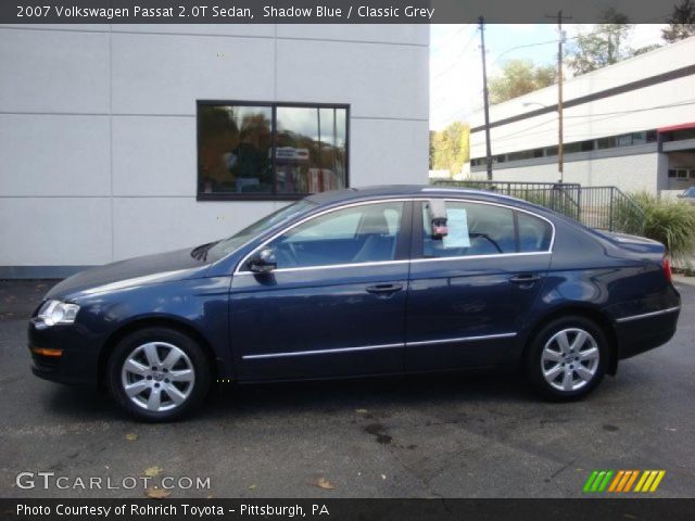 2007 Volkswagen Passat 2.0T Sedan in Shadow Blue