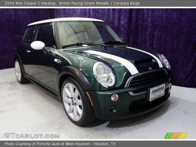 2004 Mini Cooper S Hardtop in British Racing Green Metallic