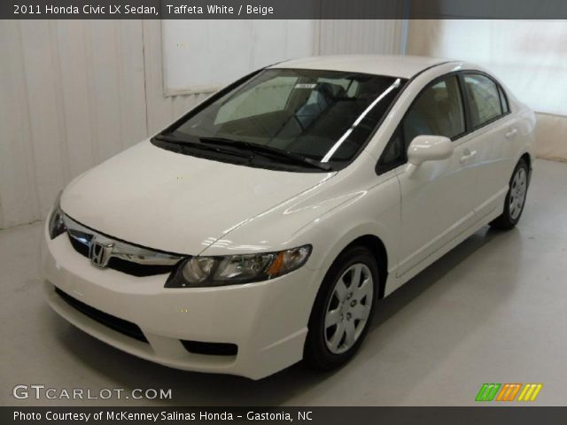 2011 Honda Civic LX Sedan in Taffeta White