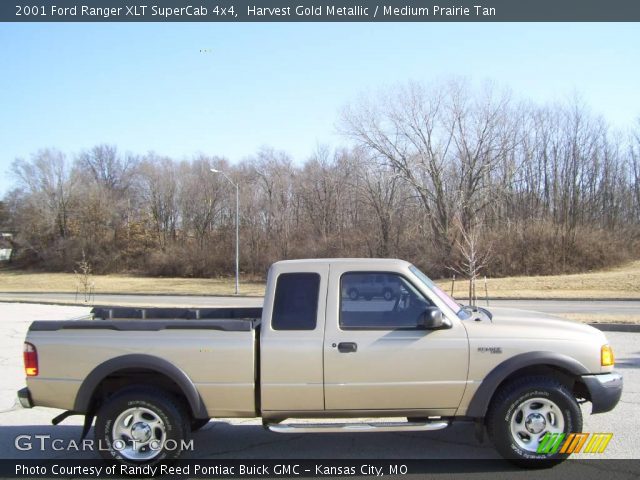 2001 Ford Ranger XLT SuperCab 4x4 in Harvest Gold Metallic
