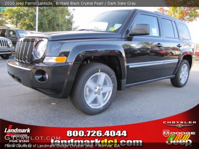 2010 Jeep Patriot Latitude in Brilliant Black Crystal Pearl