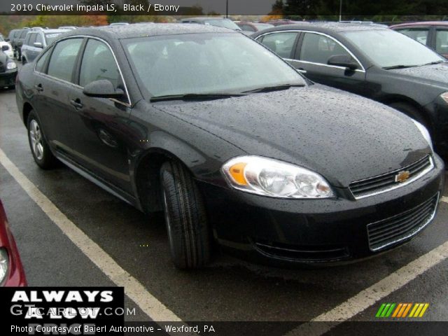 2010 Chevrolet Impala LS in Black