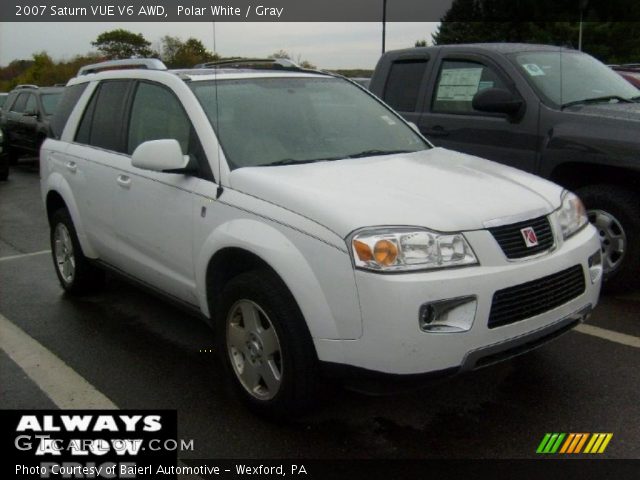 2007 Saturn VUE V6 AWD in Polar White