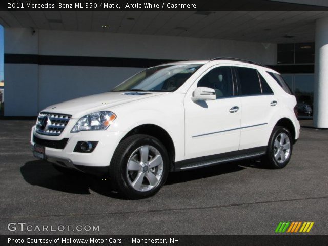 2011 Mercedes-Benz ML 350 4Matic in Arctic White
