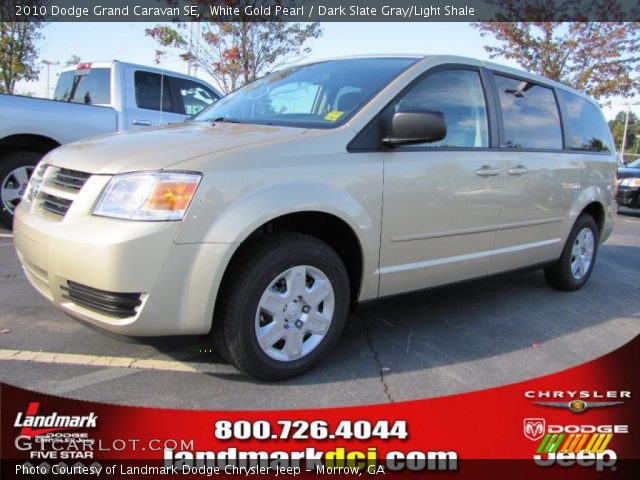 2010 Dodge Grand Caravan SE in White Gold Pearl