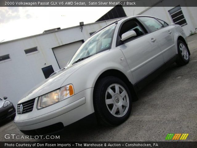 2000 Volkswagen Passat GLX V6 AWD Sedan in Satin Silver Metallic