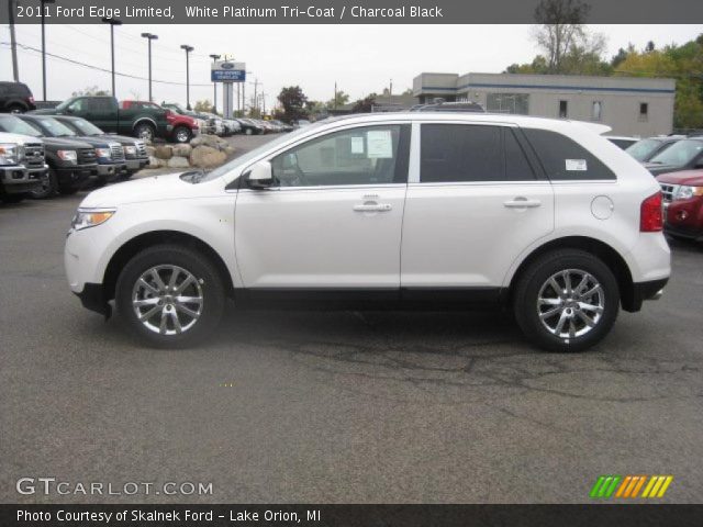 2011 Ford Edge Limited in White Platinum Tri-Coat