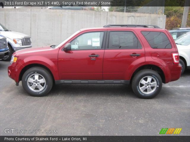 2011 Ford Escape XLT V6 4WD in Sangria Red Metallic