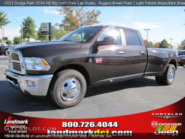 2011 Dodge Ram 3500 HD Big Horn Crew Cab Dually in Rugged Brown Pearl