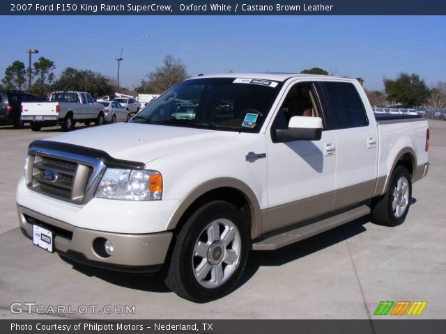 2007 Ford F150 King Ranch SuperCrew in Oxford White