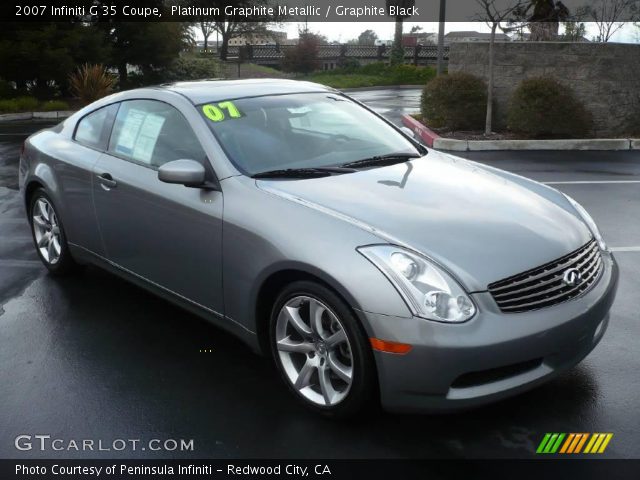 2007 Infiniti G 35 Coupe in Platinum Graphite Metallic