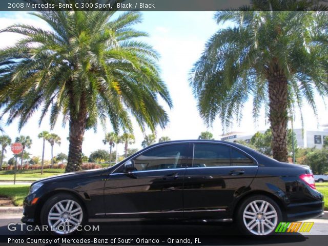 2008 Mercedes-Benz C 300 Sport in Black
