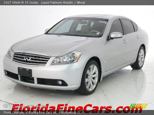 2007 Infiniti M 35 Sedan in Liquid Platinum Metallic