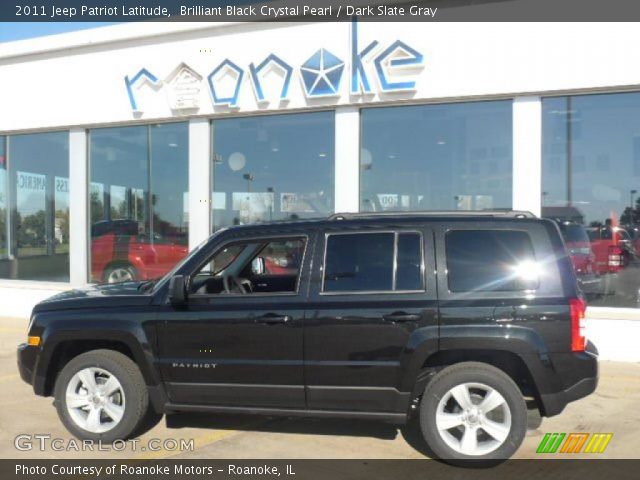 2011 Jeep Patriot Latitude in Brilliant Black Crystal Pearl