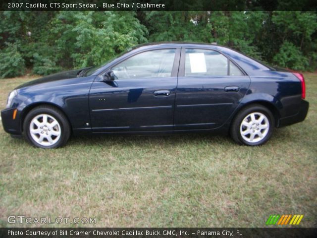 2007 Cadillac CTS Sport Sedan in Blue Chip