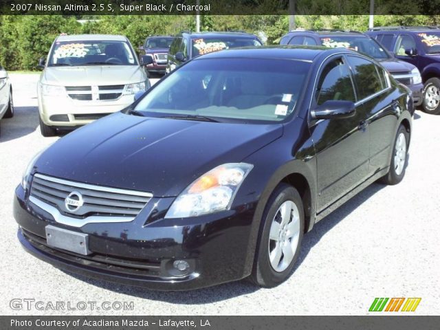2007 Nissan Altima 2.5 S in Super Black