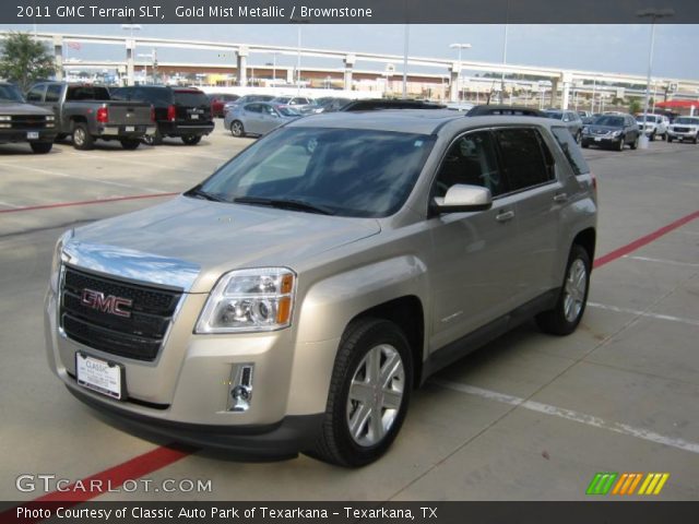 2011 GMC Terrain SLT in Gold Mist Metallic
