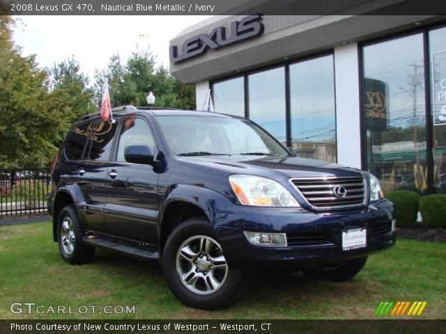 2008 Lexus GX 470 in Nautical Blue Metallic