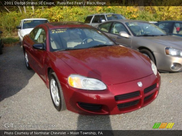 2001 Dodge Stratus SE Coupe in Ruby Red Pearl