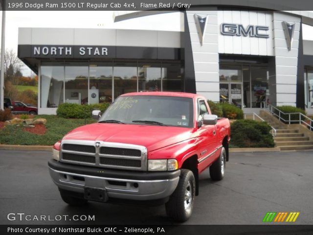 1996 Dodge Ram 1500 LT Regular Cab 4x4 in Flame Red