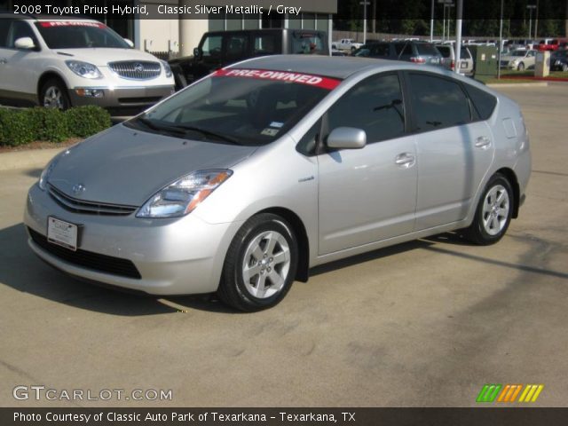 2008 Toyota Prius Hybrid in Classic Silver Metallic