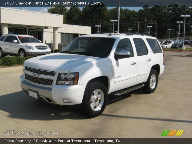 2007 Chevrolet Tahoe Z71 4x4 in Summit White