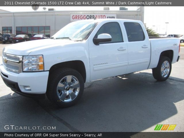 2011 Chevrolet Silverado 1500 LTZ Crew Cab 4x4 in Summit White