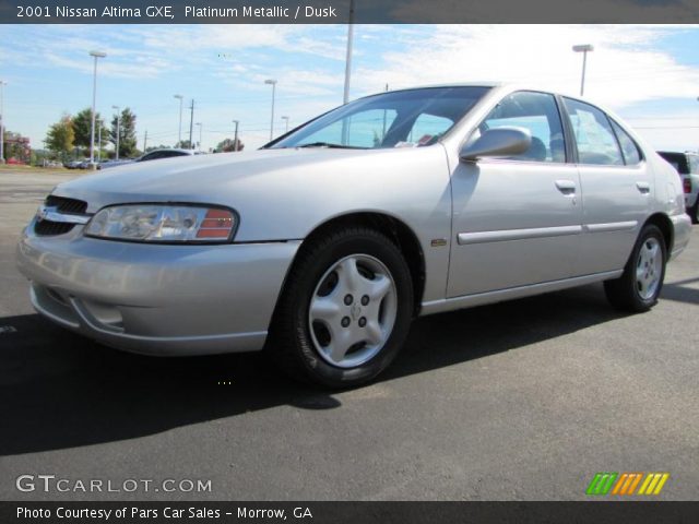 2001 Nissan Altima GXE in Platinum Metallic