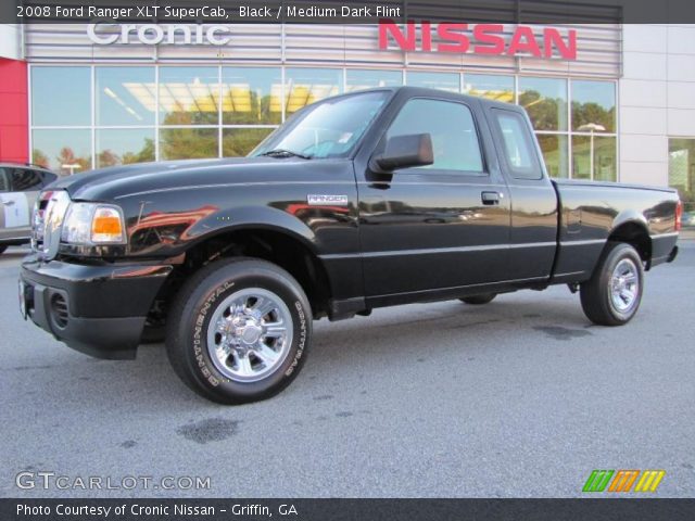 2008 Ford Ranger XLT SuperCab in Black