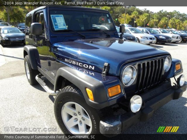 2004 Jeep Wrangler Rubicon 4x4 in Patriot Blue Pearl