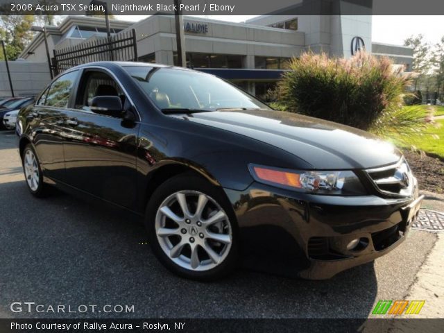 2008 Acura TSX Sedan in Nighthawk Black Pearl