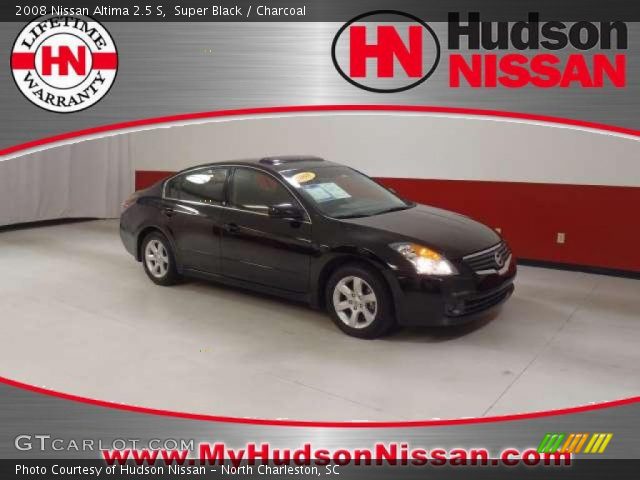 2008 Nissan Altima 2.5 S in Super Black