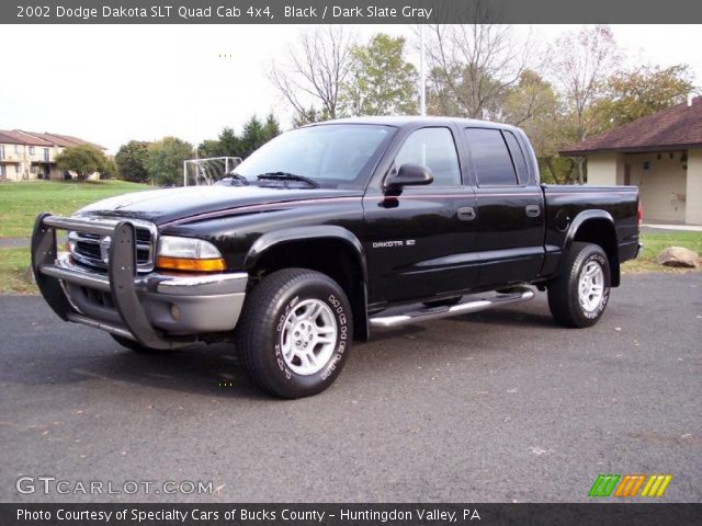 2002 Dodge Dakota SLT Quad Cab 4x4 in Black