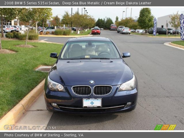 2008 BMW 5 Series 535xi Sedan in Deep Sea Blue Metallic