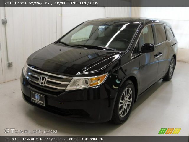 2011 Honda Odyssey EX-L in Crystal Black Pearl