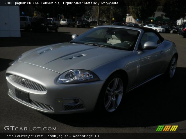 2008 Jaguar XK XKR Convertible in Liquid Silver Metallic