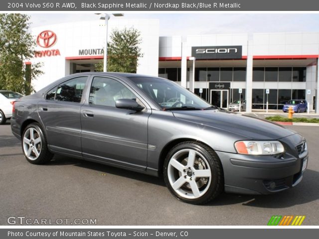 2004 Volvo S60 R AWD in Black Sapphire Metallic