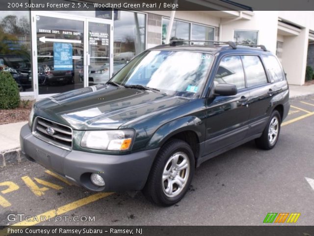 2004 Subaru Forester 2.5 X in Woodland Green Pearl