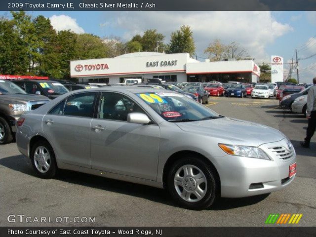 2009 Toyota Camry LE in Classic Silver Metallic
