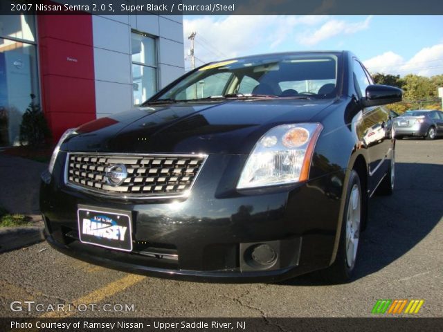 2007 Nissan Sentra 2.0 S in Super Black