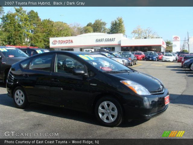 2007 Toyota Prius Hybrid in Black
