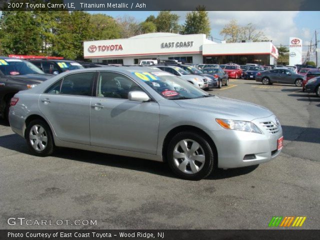 2007 Toyota Camry LE in Titanium Metallic